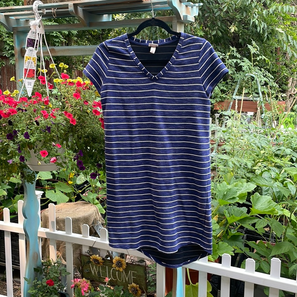 Striped Merona dress | size S